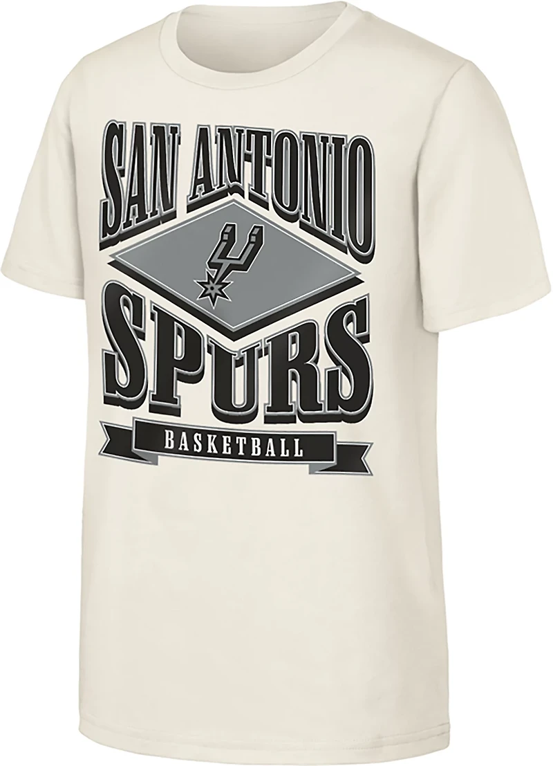 Outerstuff Boys' San Antonio Spurs Tribute Graphic T-shirt