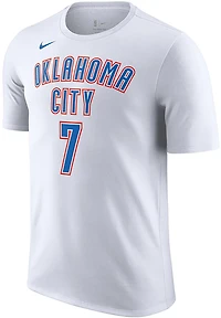 Nike Chet Holmgren Oklahoma City Thunder Icon Edition Name  Number T-Shirt