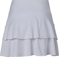 BCG Women's Tennis Layered Dye Cut Skort