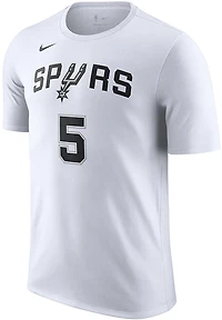Nike Men's San Antonio Spurs Stephon Castle Name and Number T-shirt