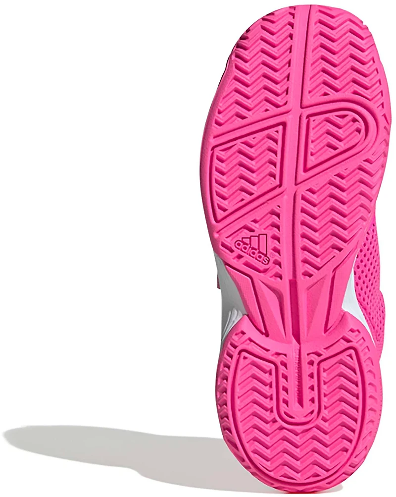 adidas Kids' Courtflash Hook-and-Loop Tennis Shoes