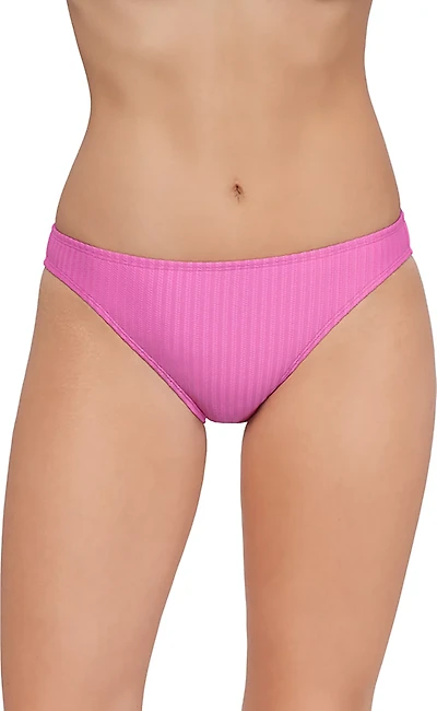O'Rageous Juniors' Ziggy Rib Cheeky Basic Hipster Swim Bottoms