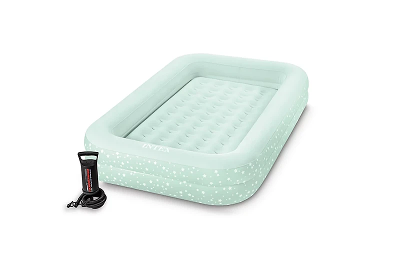 INTEX Youth Travel Bed Set with Hand Pump
