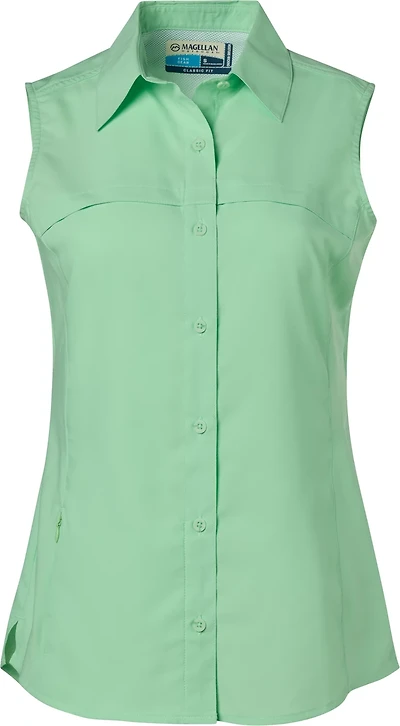 Magellan Outdoors Women's Overcast Sleeveless Fishing Shirt