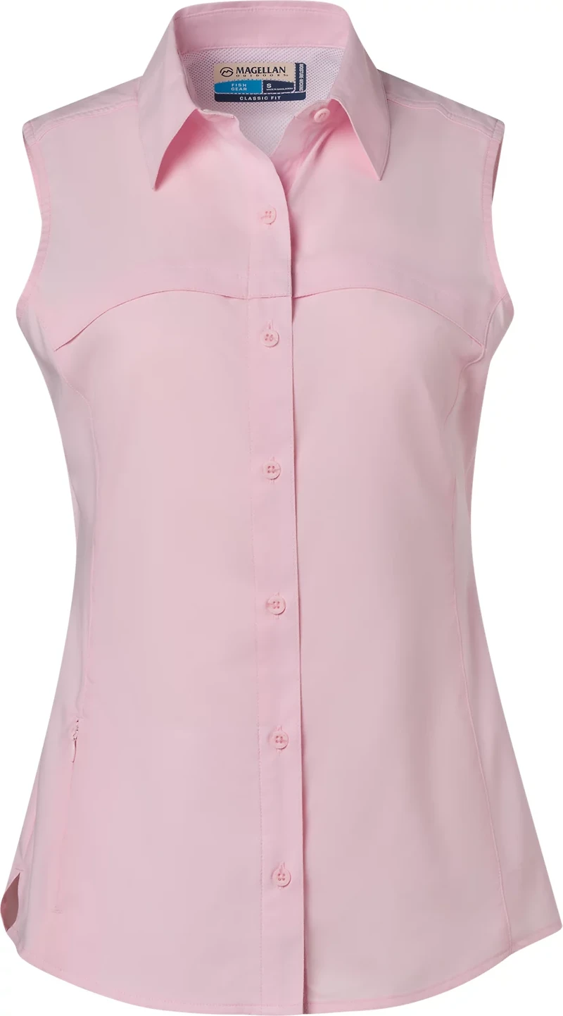 Magellan Outdoors Women's Overcast Sleeveless Fishing Shirt