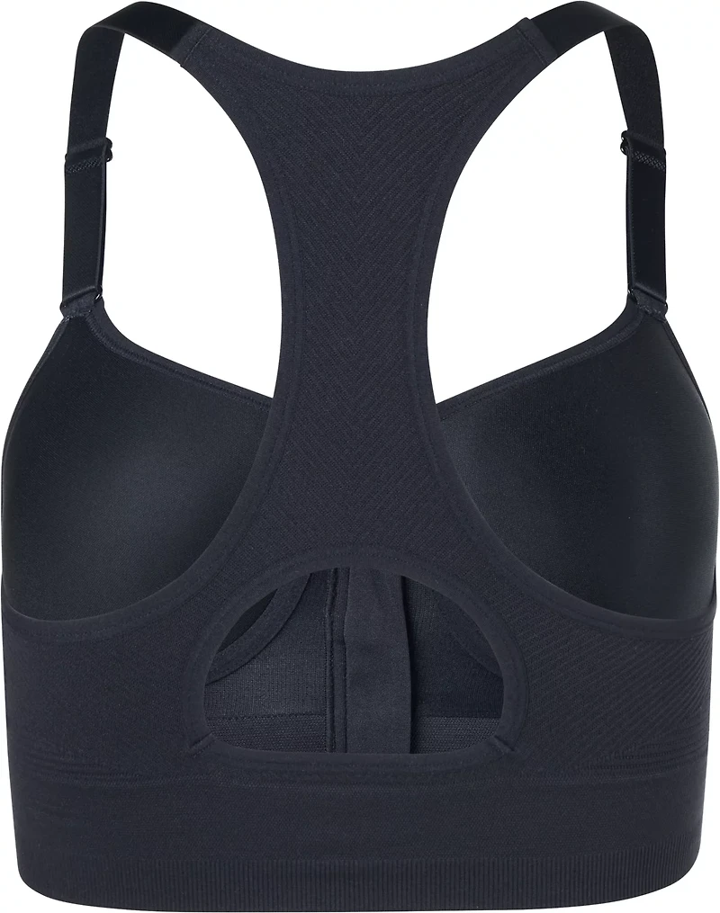 BCG Women's Mid Seamless Molded Zip Front Bra