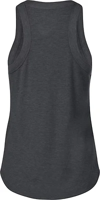 BCG Women's Sign Curve Hem High Neck Tank Top