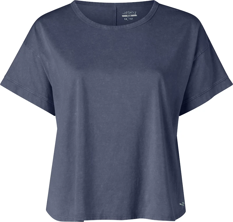BCG Women's Plus Lifestyle Short Sleeve Comet Wash T-Shirt