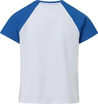 BCG Girls' Lifestyle Cotton Raglan Varsity T-Shirt