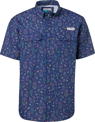 Magellan Men's Laguna Madre Cinco De Mayo Short Sleeve Fishing Shirt