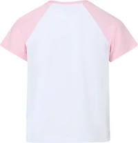BCG Girls Lifestyle Cotton Raglan Butterfly T-Shirt