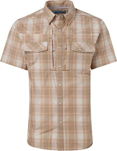 Magellan Men's Pecos River Plaid Short Sleeve Shirt