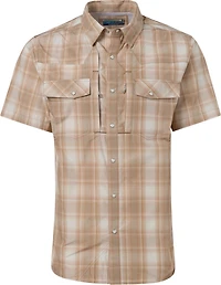 Magellan Men's Pecos River Plaid Short Sleeve Shirt