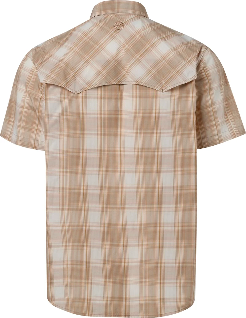 Magellan Men's Pecos River Plaid Short Sleeve Shirt