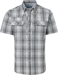 Magellan Men's Pecos River Plaid Short Sleeve Shirt