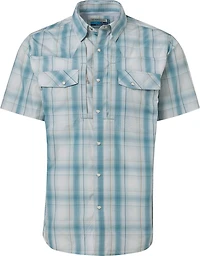 Magellan Men's Pecos River Plaid Short Sleeve Shirt