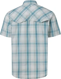 Magellan Men's Pecos River Plaid Short Sleeve Shirt