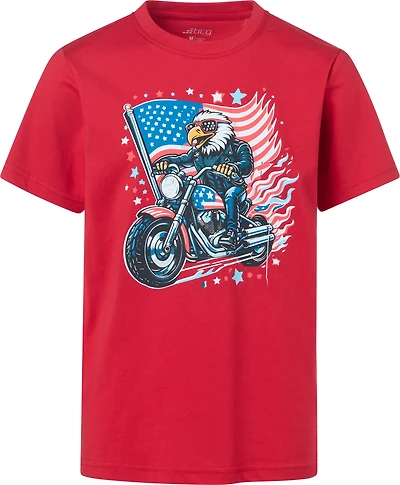 BCG Boys’ American Eagle Cotton GFX Short-Sleeve T-Shirt