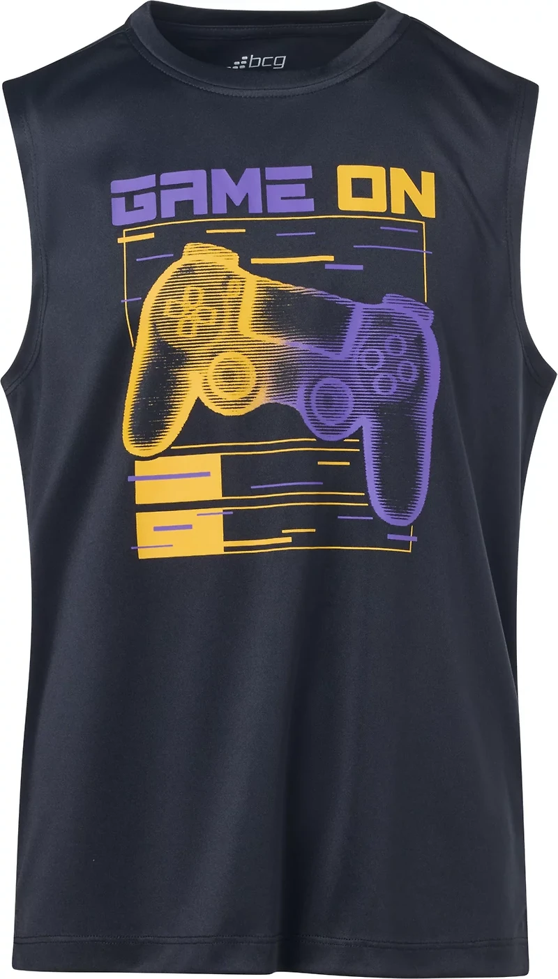 BCG Boys' Turbo Graphic Tank Top