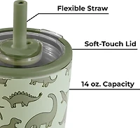 HydroJug 14 oz. Everyday Tumbler with Straw Lid