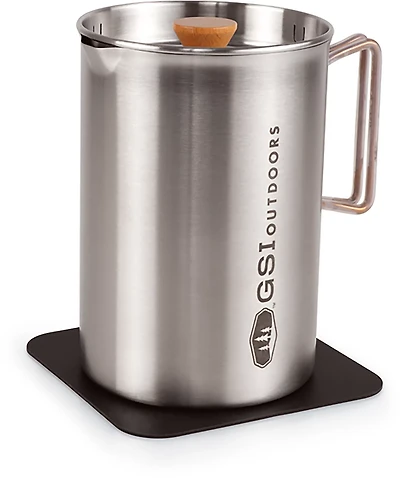 GSI Outdoors Glacier Stainless 40 oz. Stovetop Javapress