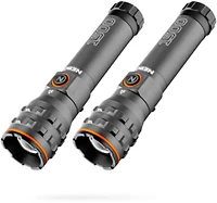 NEBO 1500 Lumen Rechargeable LED Flashlight 2-pack