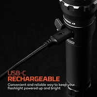 NEBO 1500 Lumen Rechargeable LED Flashlight 2-pack