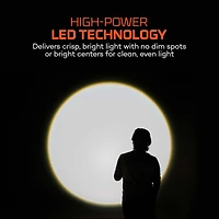 NEBO 1500 Lumen Rechargeable LED Flashlight 2-pack