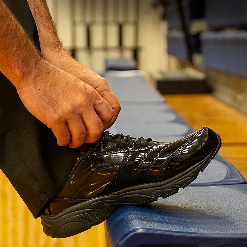 3N2 Men's Reaction Referee Patent Leather Shoes