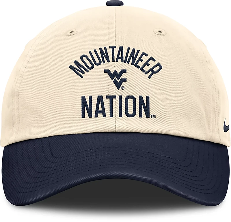Nike Men's West Virginia University Club Primetime Slogan Cap