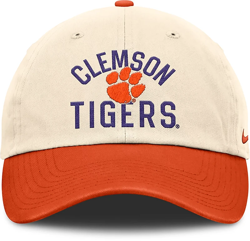 Nike Men's Clemson University Club Primetime Slogan Cap