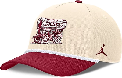 Jordan Men's University of Oklahoma Rise Primetime Rope Cap