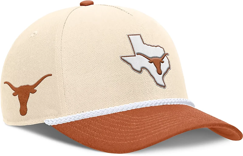 Nike Men's University of Texas Rise Primetime Rope Cap