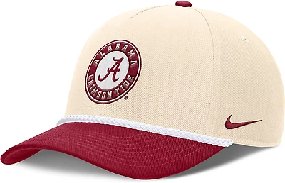 Nike Men's University of Alabama Rise Primetime Rope Cap