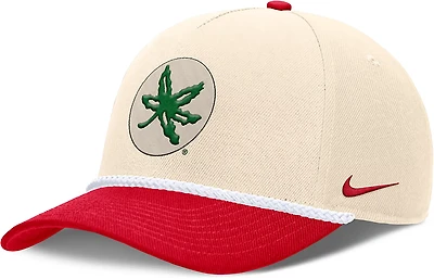 Nike Men's Ohio State University Rise Primetime Rope Cap