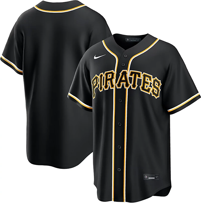 Nike Men's Pittsburgh Pirates Carbon Replica Jersey