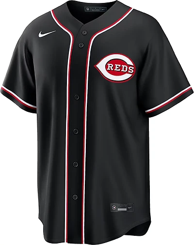 Nike Men's Cincinnati Reds Carbon Replica Jersey