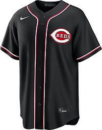 Nike Men's Cincinnati Reds Carbon Replica Jersey