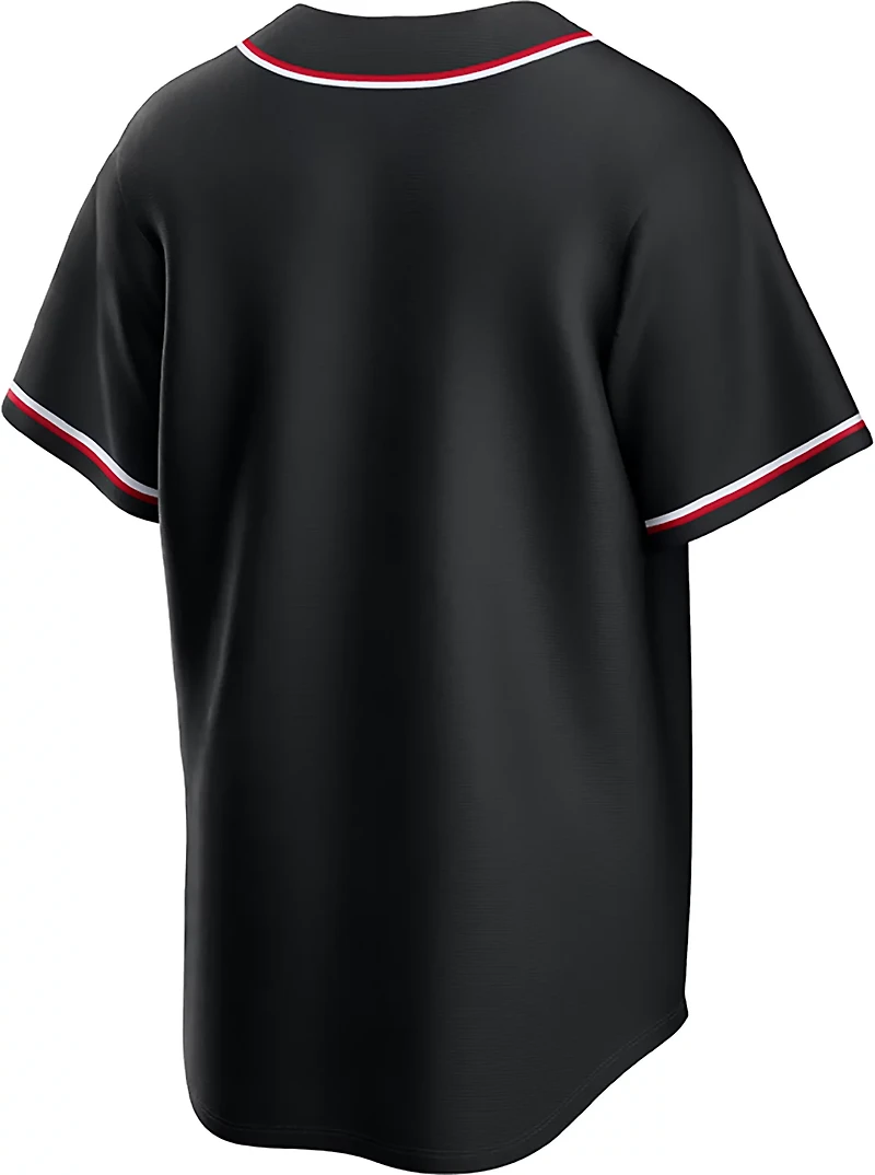 Nike Men's Cincinnati Reds Carbon Replica Jersey