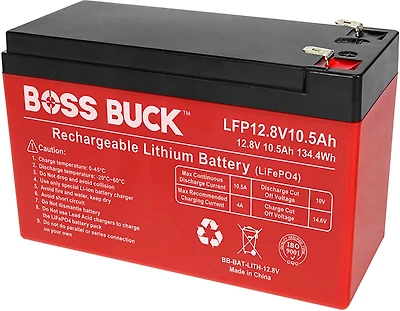 Boss Buck 12V 10.5 mAh Lithium Battery