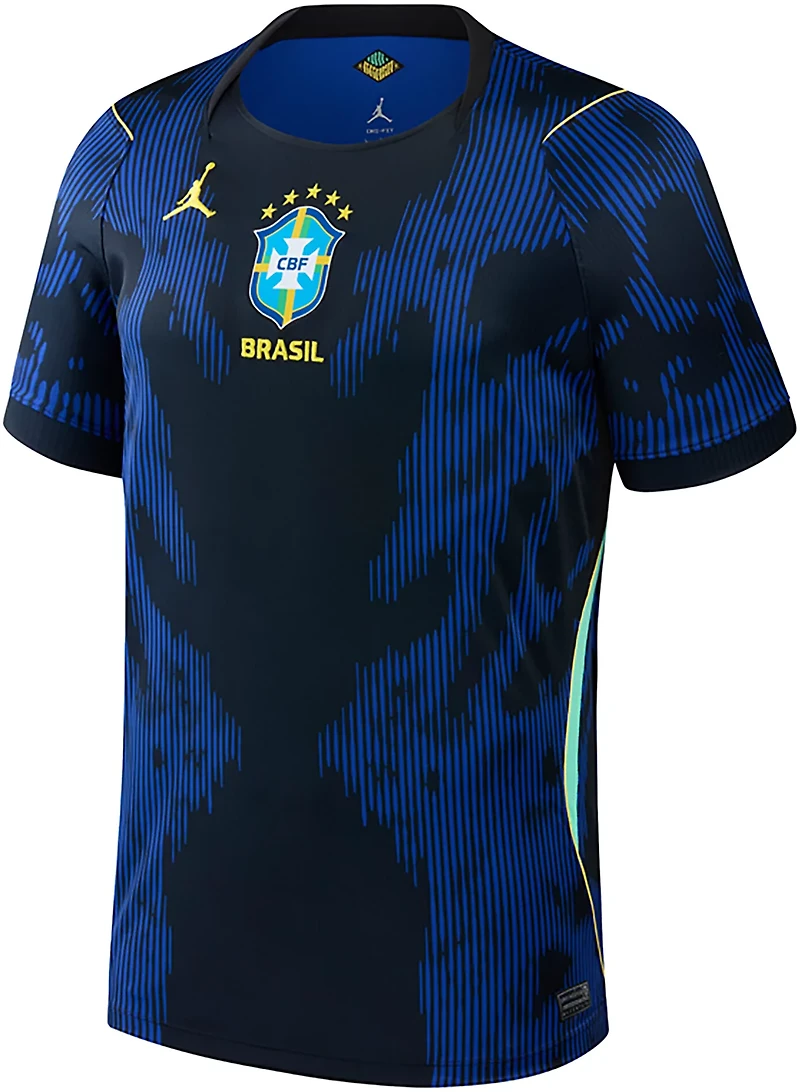 Jordan Brand Men's Brazil 2026 World Cup Dri-FIT Away Stadium Jersey