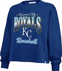 '47 Kansas City Royals Women's Vibe Check Sydney Long Sleeve Graphic T-shirt