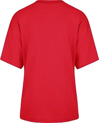 '47 Cincinnati Reds Women's Shimmer Shot Foundation Graphic T-shirt