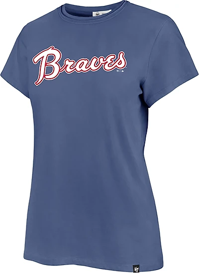 '47 Atlanta Braves Women's Wordmark Frankie Graphic T-shirt