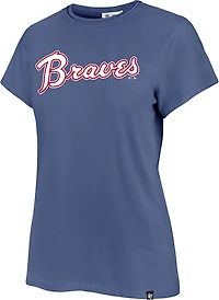 '47 Atlanta Braves Women's Wordmark Frankie Graphic T-shirt