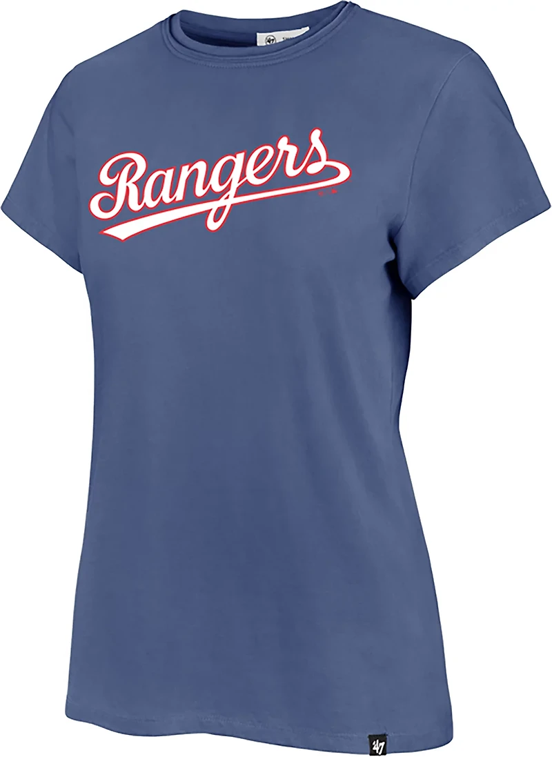 '47 Texas Rangers Women's Wordmark Frankie Graphic T-shirt
