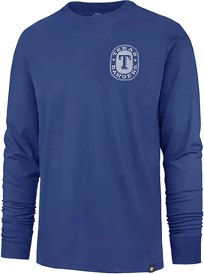 '47 Texas Rangers Back Canyon Franklin Long Sleeve Graphic T-shirt