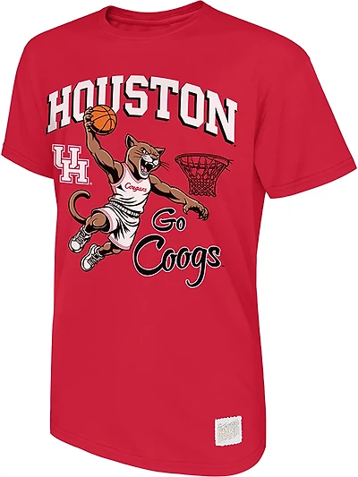 Retro Brand Men's University of Houston Dunking Shasta Graphic T-shirt