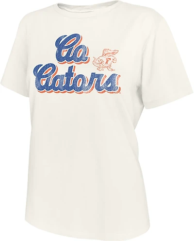 Retro Brand Women's University of Florida Mantra Script Boxy T-shirt