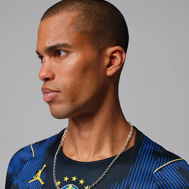 Jordan Brand Men's Brazil 2026 World Cup Dri-FIT Away Stadium Jersey
